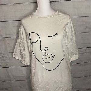 White Oversized T-Shirt